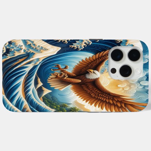 Majesteit van de Zweefarend Case-Mate iPhone Case (Achterkant (horizontaal))