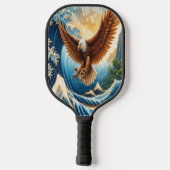 Majesteit van de Zweefarend Pickleball Paddle (Achterkant)