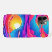 Majesteit van een zonsondergang Case-Mate iPhone case (Achterkant (horizontaal))