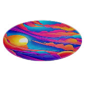 Majesteit van een zonsondergang snijplank (Hoek)