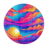 Majesteit van een zonsondergang snijplank (Voorkant)