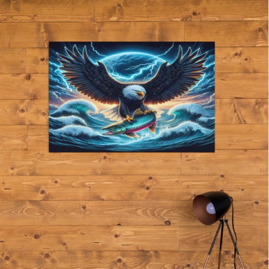 Majesteit van Flight Eagles Poster