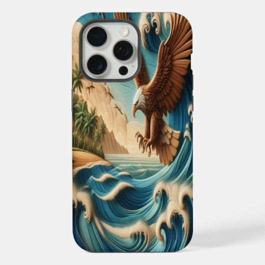 Majesteit van het luchtruim iPhone hoesje (Achterkant)