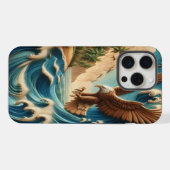 Majesteit van het luchtruim iPhone hoesje (Achterkant horizontaal)