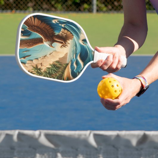 Majesteit van het luchtruim pickleball paddle (Insitu)