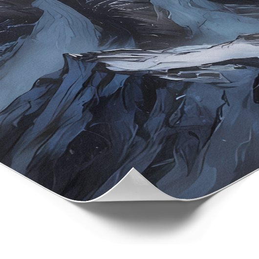 Majesteit van het Noordpoolgebied Poster (Hoek)