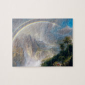 Majesteit van natuur: Regenboog over een tropisch  Legpuzzel (Horizontaal)