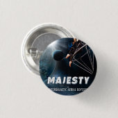 Majesteit Versatile Arts Show Poster Button (Voorkant /achterkant)