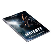 Majesteit Versatile Arts Show Poster Notitieboek (Rechterzijde)