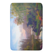 Majesteits in een Zweeds Autumn Landschap Badmat (Voorkant Verticaal)