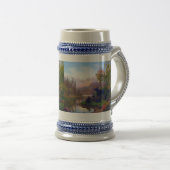 Majesteits in een Zweeds herfstlandschap Bierpul (Voorkant rechts)