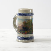 Majesteits in een Zweeds herfstlandschap Bierpul (Voorkant links)