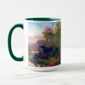 Majesteits in een Zweeds herfstlandschap Mok (Links)