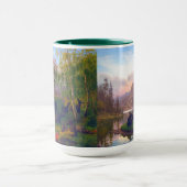 Majesteits in een Zweeds herfstlandschap Mok (Midden)