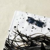 Majesteits strand op doornhaai strandlaken (In situ)