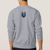Majestic 3D Wolf Graphic T-shirt – Cyberpunk Fores (Achterkant)