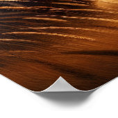 Majestic Aardvark in zonovergoten veld Poster (Hoek)