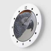 Majestic African Gray Parrot Grote Klok (Hoek)