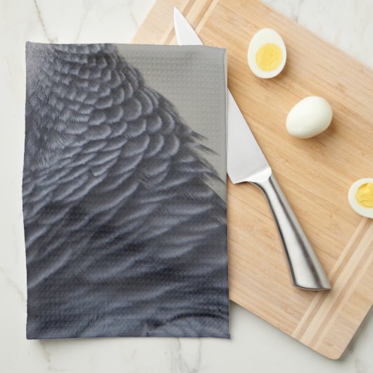 Majestic African Gray Parrot Theedoek (Quarter Fold)