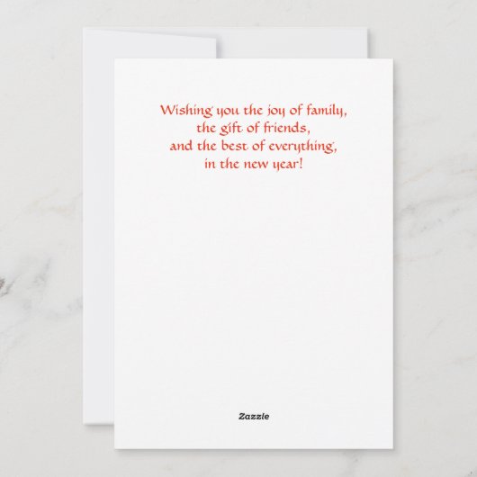 Majestic Agave op een eenzijdige platte vakantieka Feestdagenkaart (Achterkant)