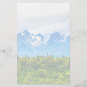 Majestic Alaska Mountains Briefpapier