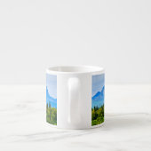 Majestic Alaska Mountains Espresso Kop (Achterkant)