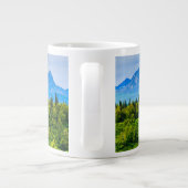 Majestic Alaska Mountains Grote Koffiekop (Achterkant)
