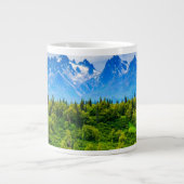 Majestic Alaska Mountains Grote Koffiekop (Voorkant)