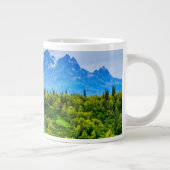 Majestic Alaska Mountains Grote Koffiekop (Rechts)