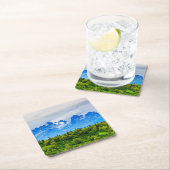 Majestic Alaska Mountains Kartonnen Onderzetters (Insitu)