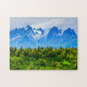 Majestic Alaska Mountains Legpuzzel (Horizontaal)