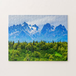 Majestic Alaska Mountains Legpuzzel