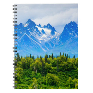Majestic Alaska Mountains Notitieboek