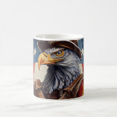 Majestic American Eagle - Patriottische kunst van  Koffiemok (Center)