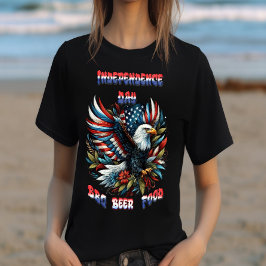 Majestic Amerikaanse Vrijheidsdag Onafhankelijkhei T-shirt