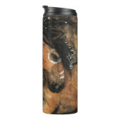 Majestic Ancestors Spirit Horse by Bihrle Thermosbeker (Geroteerd rechts)