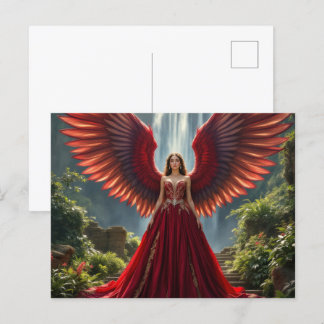 Majestic Angel Fine Art Briefkaarten - Levendige F