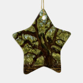 Majestic Angel Oak Keramisch Ornament (Rechts)