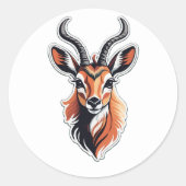 Majestic Antelope Sticker (Voorkant)