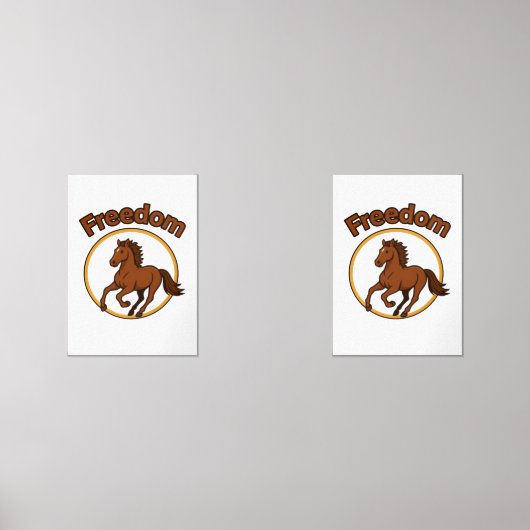 **Majestic Arabian Horse in the Golden Desert** Muurkunst Sets (Voorkant)