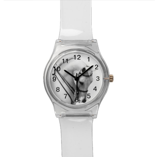 Majestic Arabian Horse Watch Horloge (Close Up)