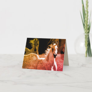 Majestic Arabian Stallion Note Card Notitiekaartje