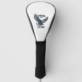 Majestic arend in vlucht golfheadcover (Voorkant)