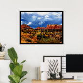 Majestic Arizona Desert 1 Poster (Thuiskantoor)