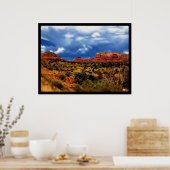Majestic Arizona Desert 1 Poster (Keuken)