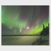 Majestic Aurora Cadeaupapier (Vlak)