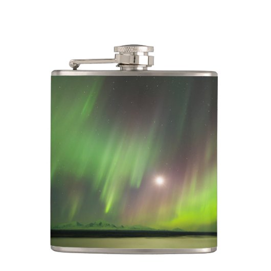 Majestic Aurora Heupfles (Voorkant)