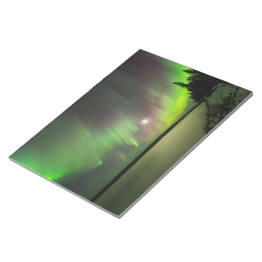 Majestic Aurora Notitieblok (Schuin)