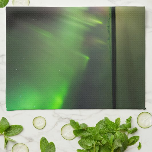 Majestic Aurora Theedoek (Gevouwen)