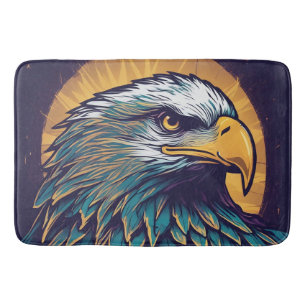 Majestic Bald Eagle Badmat